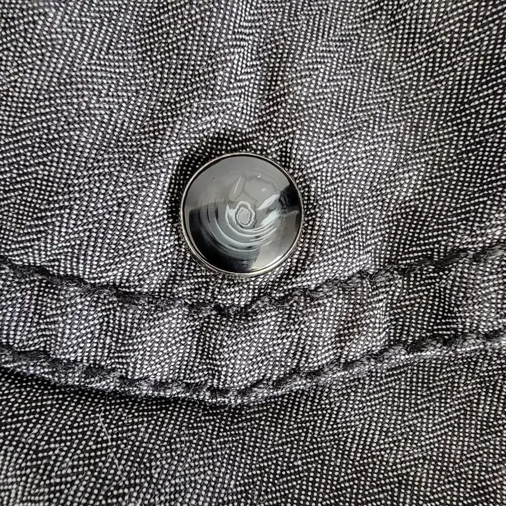 BKE Western Pearl Snap Gray Shirt Mens XXXL 100% Cotton Rockabilly Cowboy Office